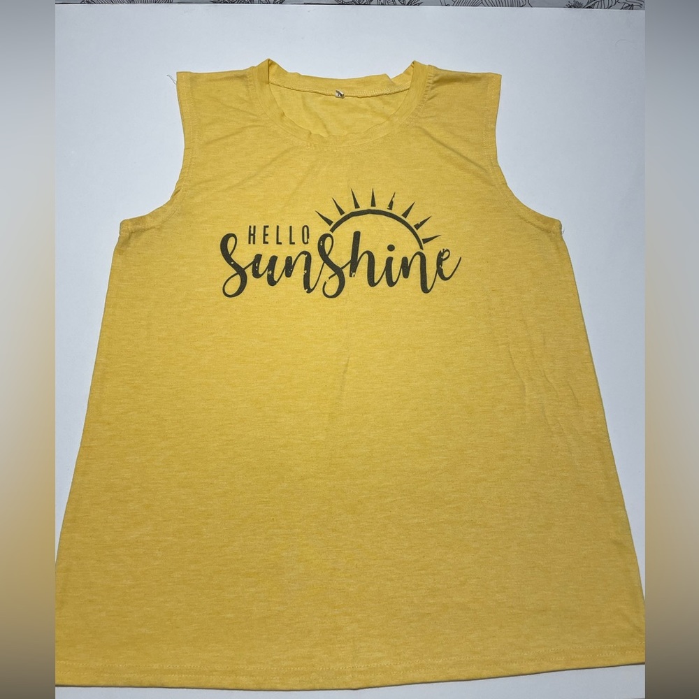 Hello Sunshine tank
